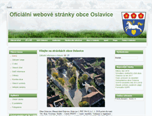 Tablet Screenshot of oslavice.cz